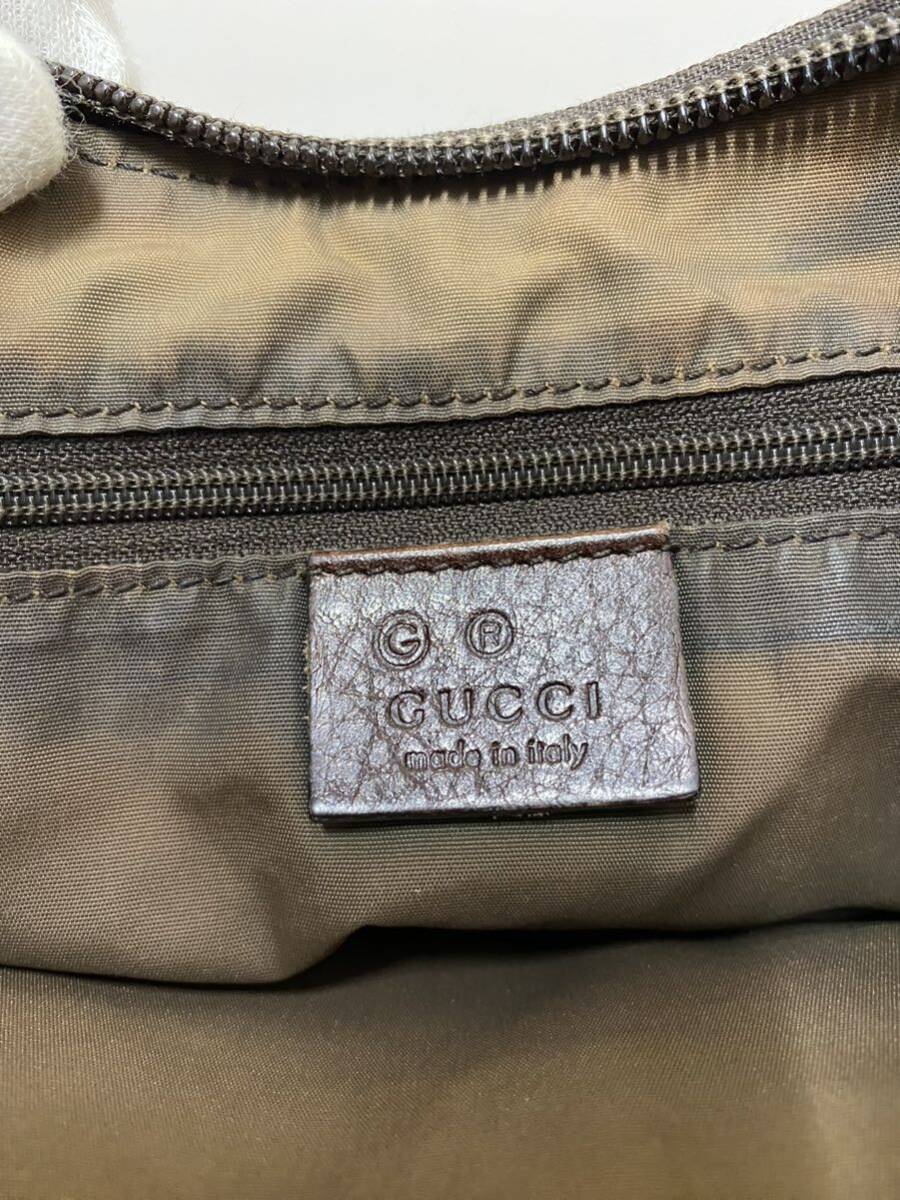 GUCCI グッチ ハンドバッグ GGキャンバス トート 肩掛け の画像6