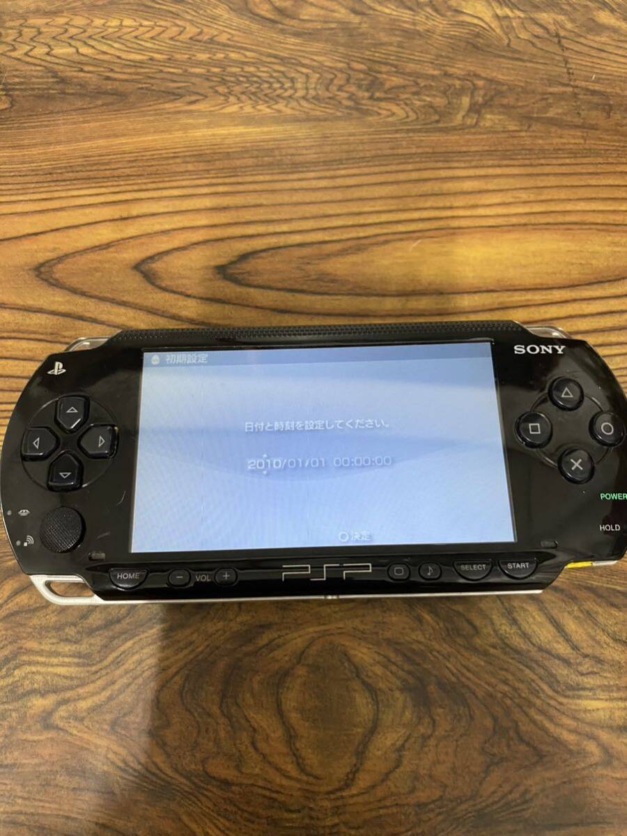 SONY Sony PSP PlayStation портативный PlayStation Portable PSP-1000 серии рабочее состояние подтверждено с зарядным устройством . черный 