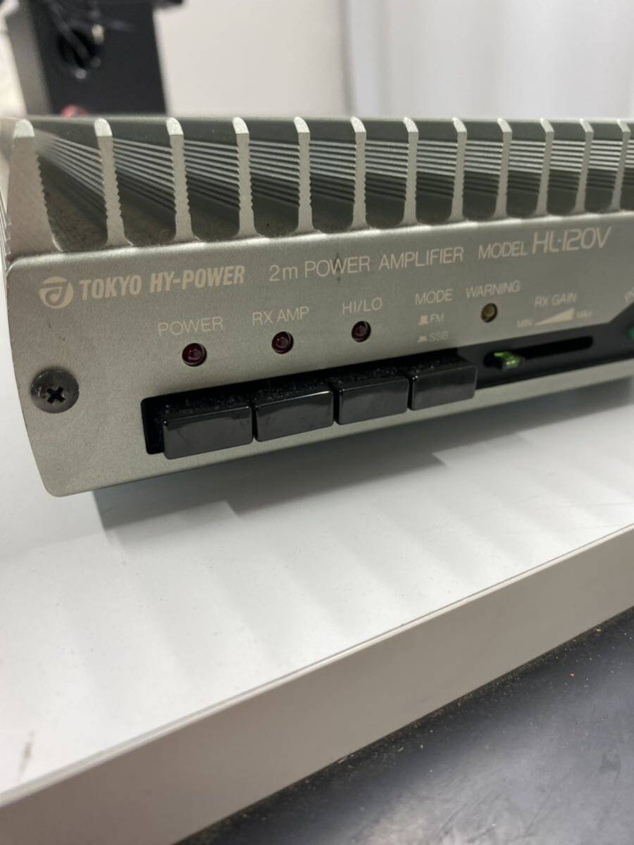 *TOKYO HY-POWER/ Tokyo high power HL-120V power amplifier linear amplifier operation not yet verification present condition goods 