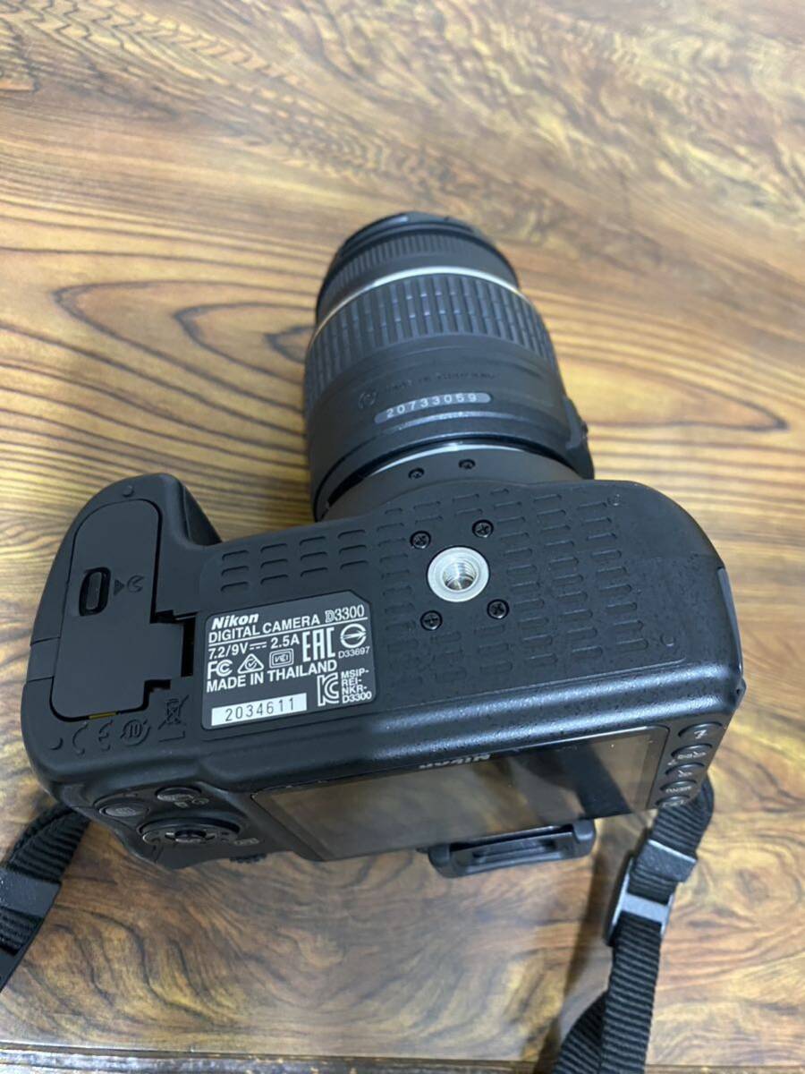 ニコン Nikon d3300デジタル一眼レフカメラ DX AF-S Nikkor 18-55mm レンズセット　動作確認済み_画像8