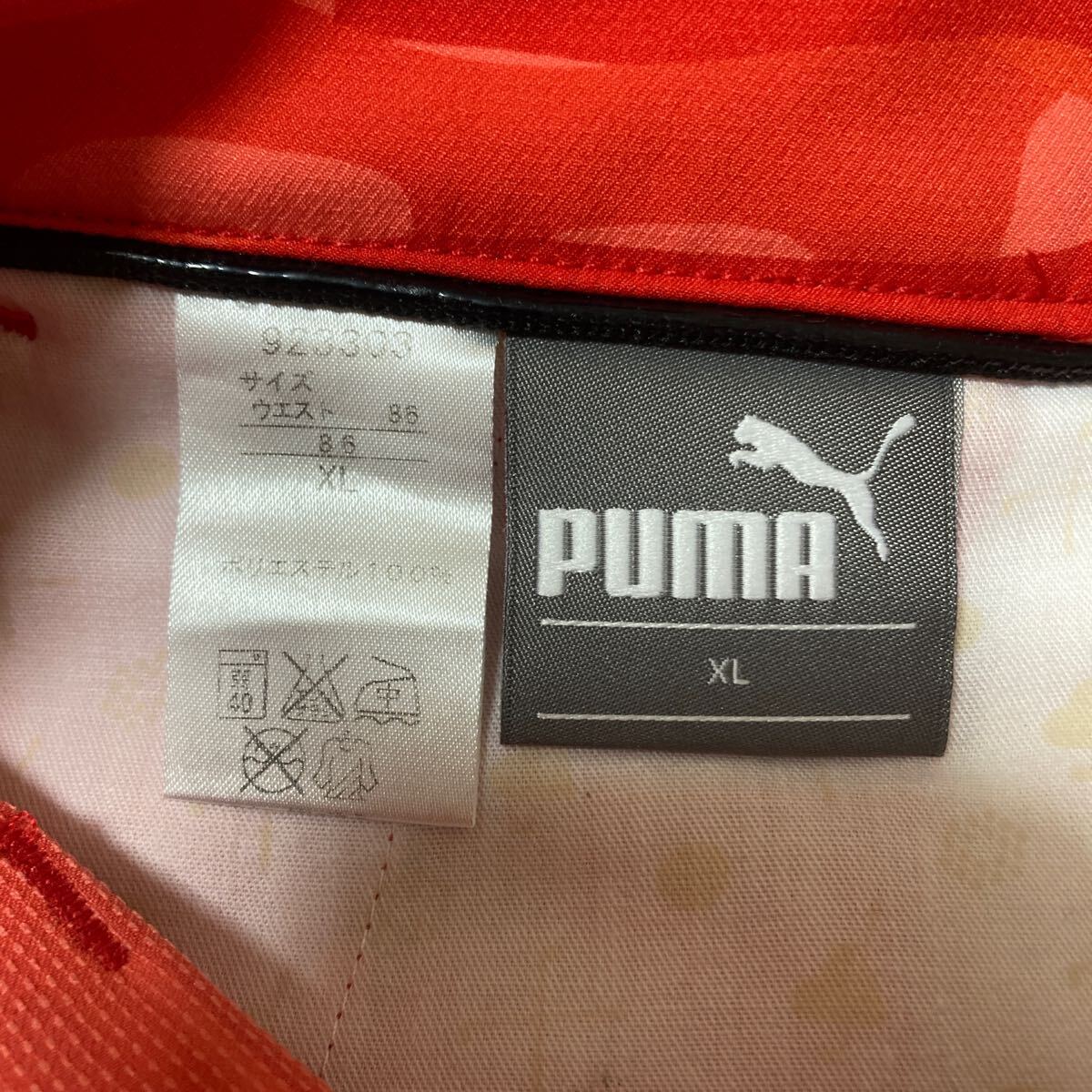 PUMA ゴルフハーフパンツ　XL メンズゴルフウェア　ストレッチ速乾素材　_画像10