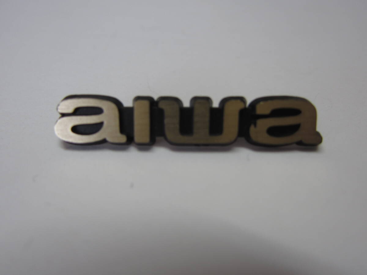 AIWA　 スピーカー 　　エンブレム　 　3.6cm　　2個_画像4