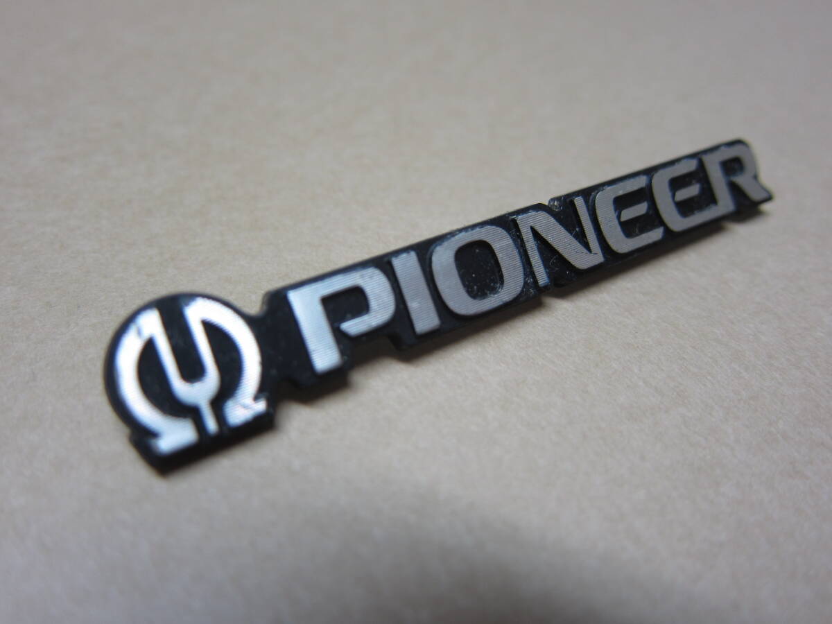 PIONEER 　パイオニア　　オーディオ　　スピーカー　　エンブレム　 　5.6cm　　　1個_画像2