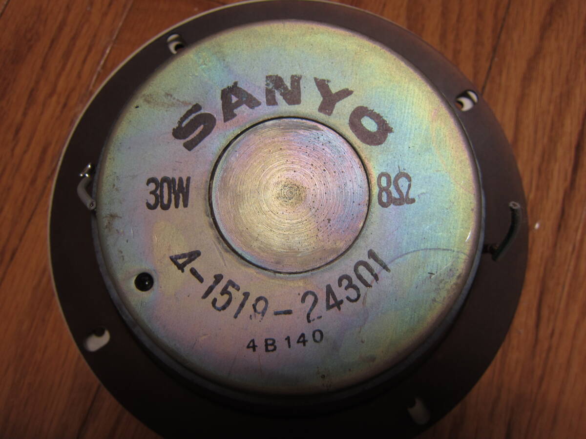 OTTO　　SANYO　　スピーカー 　 ６cm　ドーム　スコーカー　 　良質品！　　2個_画像10