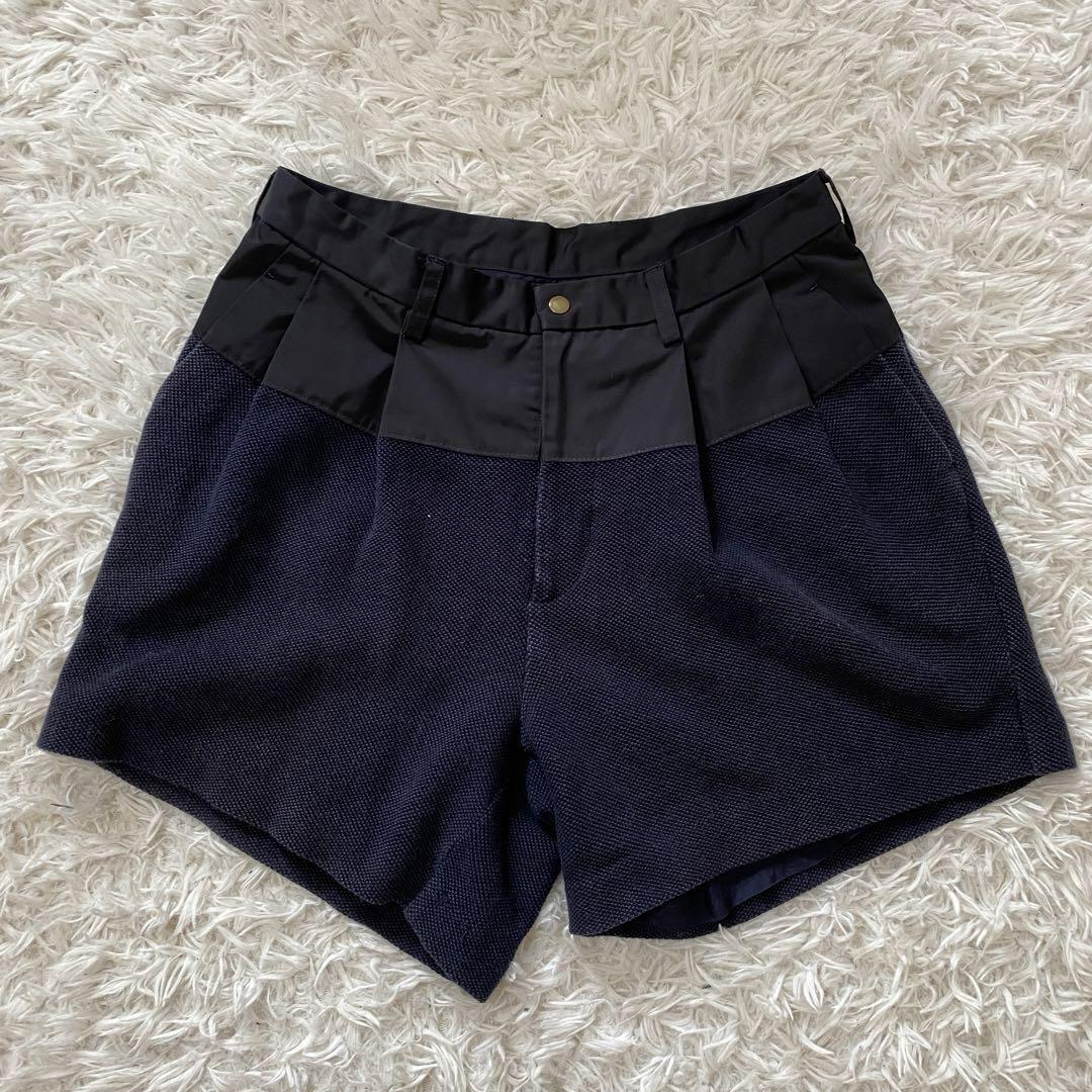 [kolor] color switch cotton linen deer. . shorts men's 