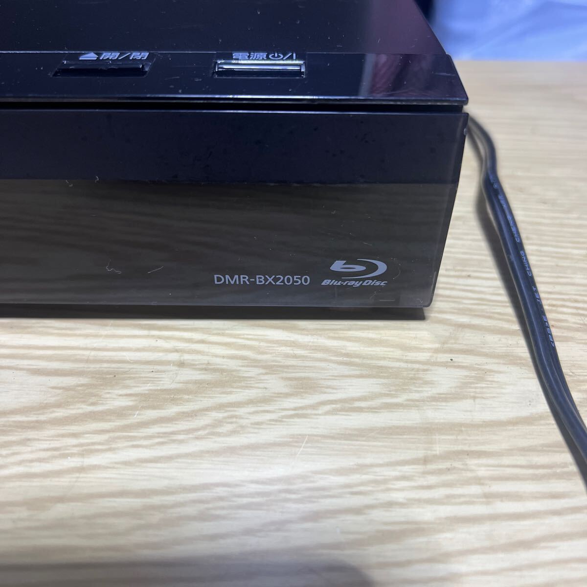 中古品 Panasonic おうちクラウドディーガ DMR-BX2050 ブルーレイディスクレコーダー _画像3