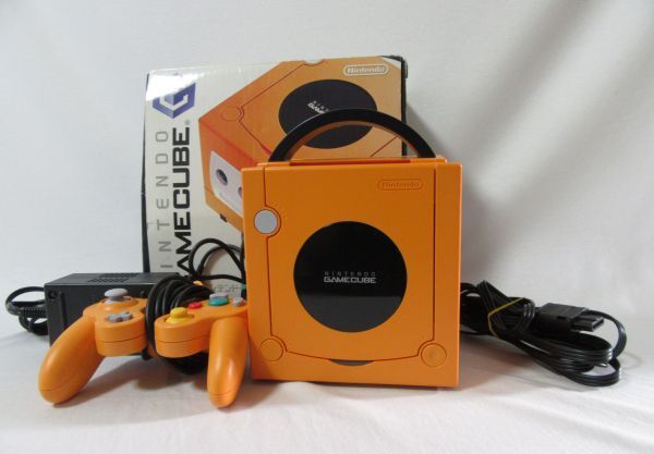 任天堂 ニンテンドー GAMECUBE ゲームキューブ DOL-101 オレンジ　通電確認済_画像1