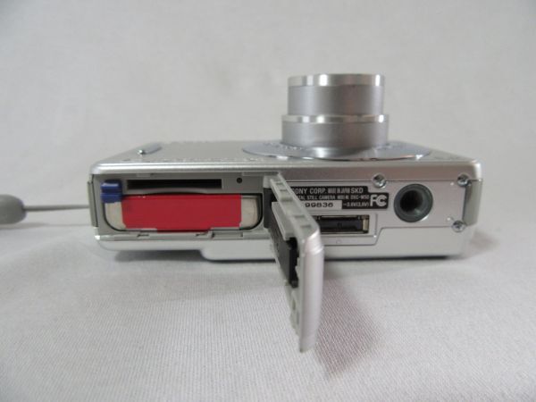 SONY Cyber-shot ソニー サイバーショット DSC-W50 コンパクトデジタルカメラ 通電確認済_画像7