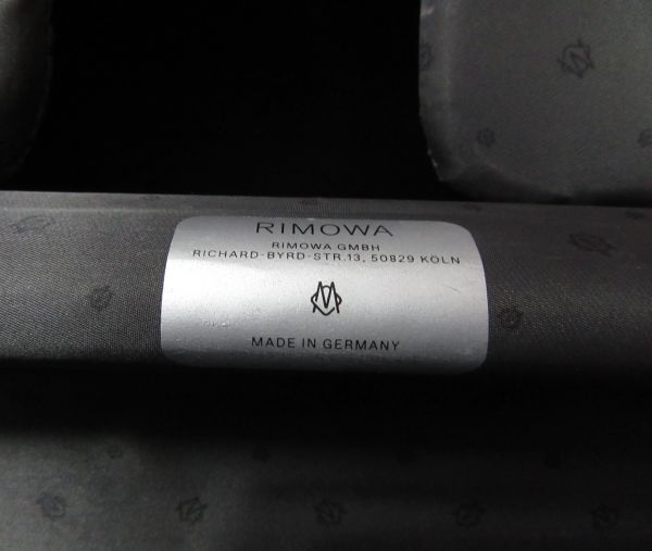 [ junk ] RIMOWA Rimowa suitcase Carry case caster 1 piece stockout 