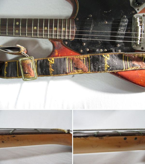 【 現状品】フェンダー ムスタング Fender  USA MUSTANG エレキギター S822934 エレキギターの画像8
