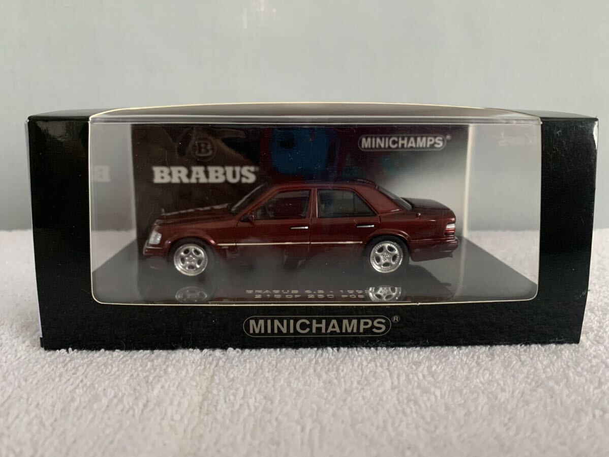 希少!未開封 限定250pcs 1993年 ブラバス6.5 メルセデスベンツW124 500E レッド