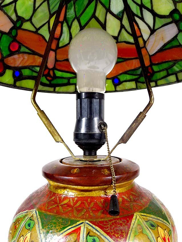 зеленый магазин s# витражное стекло электрический подставка настольный лампа верх и низ освещение kc2/4-569/3-3#140
