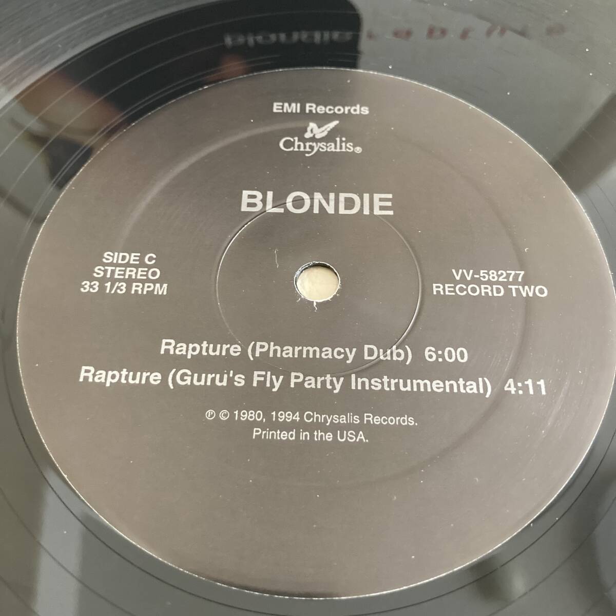 Blondie - Rapture (2X12 INCH)_画像5