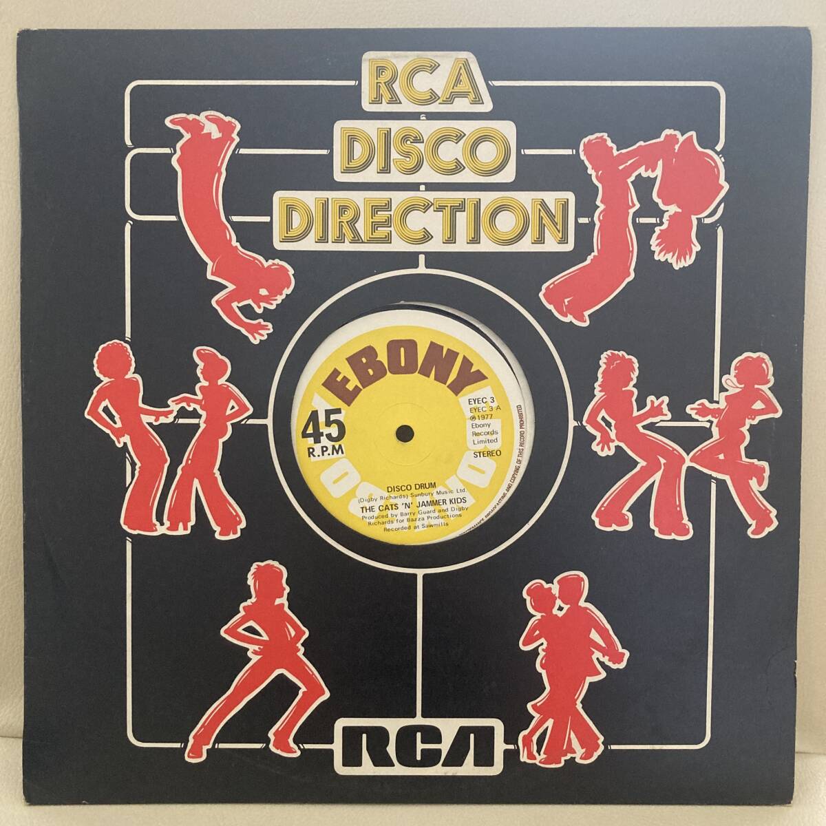 The Cats 'N' Jammer Kids - Disco Drum 12 INCH_画像3