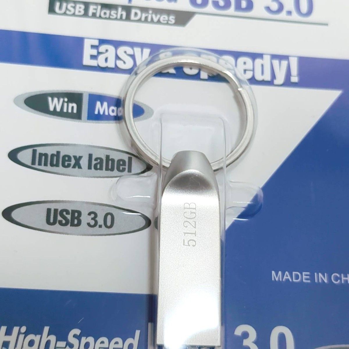 USBメモリ 512GB USB3.0対応 高速大容量USBメモリー金属製