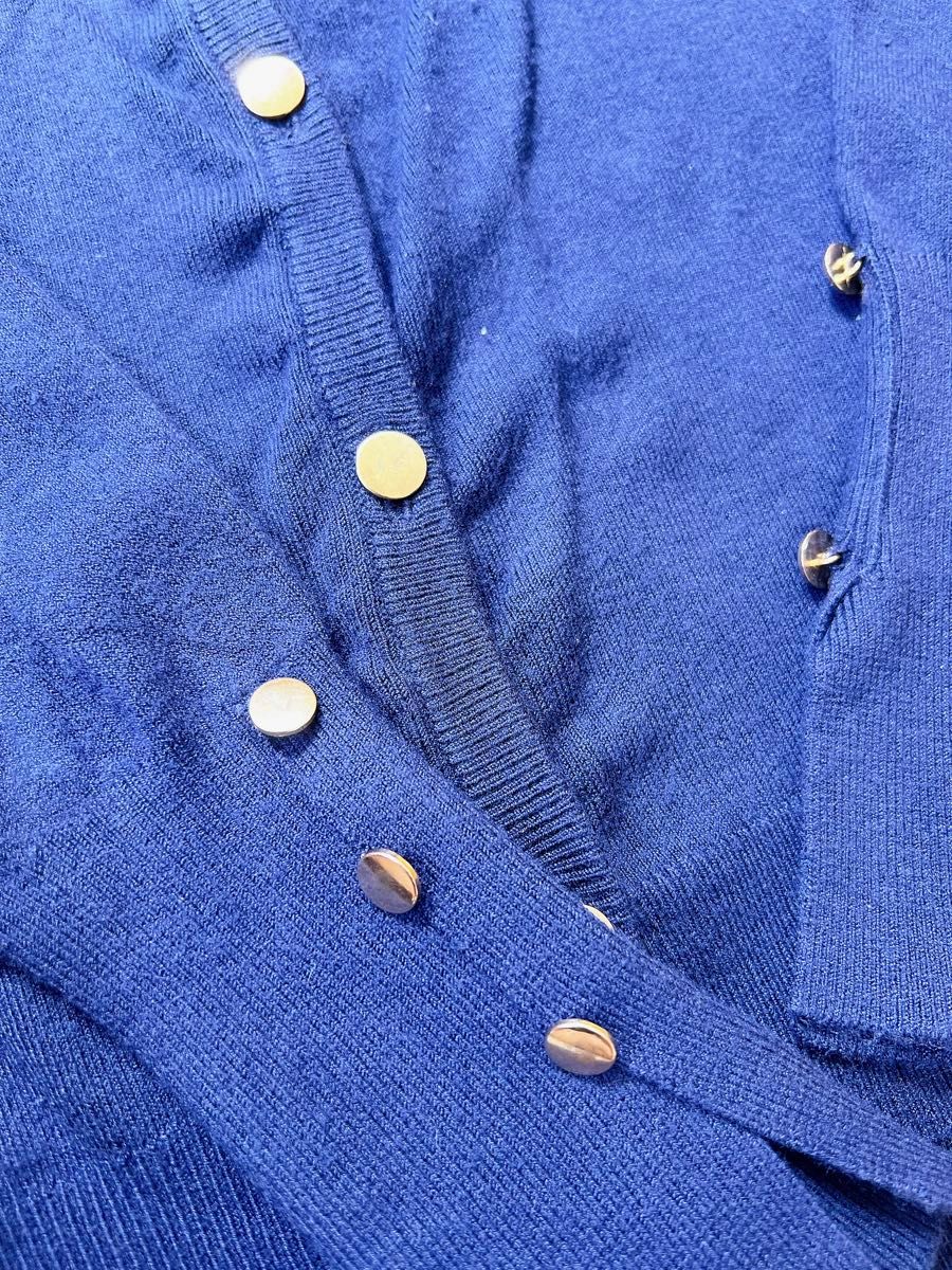 ZARA 金ボタンニットカーディガン S ネイビー|Yahoo!フリマ(旧 ZARA 金ボタンニットカーディガン S ネイビー|Yahoo!フリマ(旧