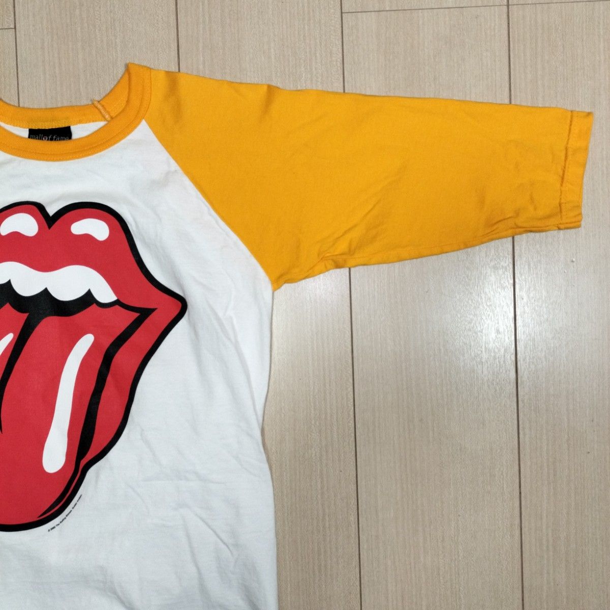 Wall of fame The Rolling Stones　ラグランTシャツ