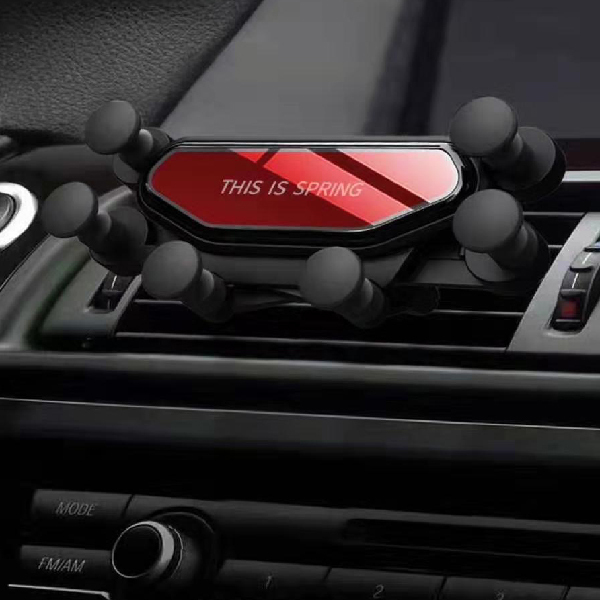 アトレー ワゴン S320G/S330G スマホ 携帯 ホルダー エアコン吹き出し口 装着簡単クリップ式 全3 色 選択式 _画像3