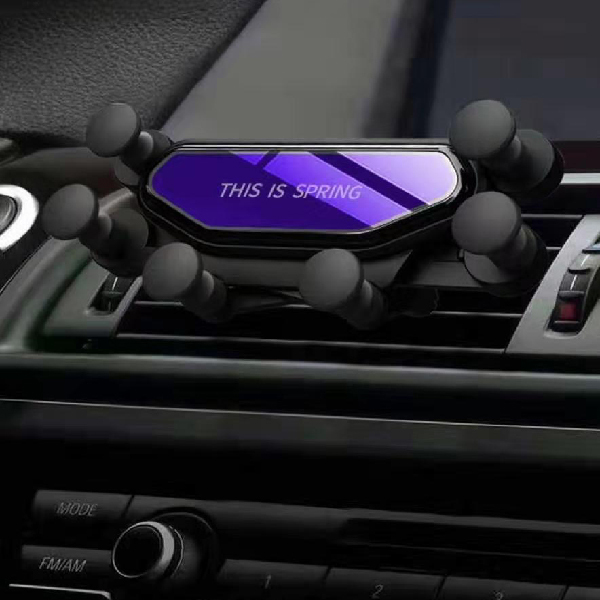 ハイゼット トラック S500P/S510P スマホ 携帯 ホルダー エアコン吹き出し口 装着簡単クリップ式 全3 色 選択式 _画像4