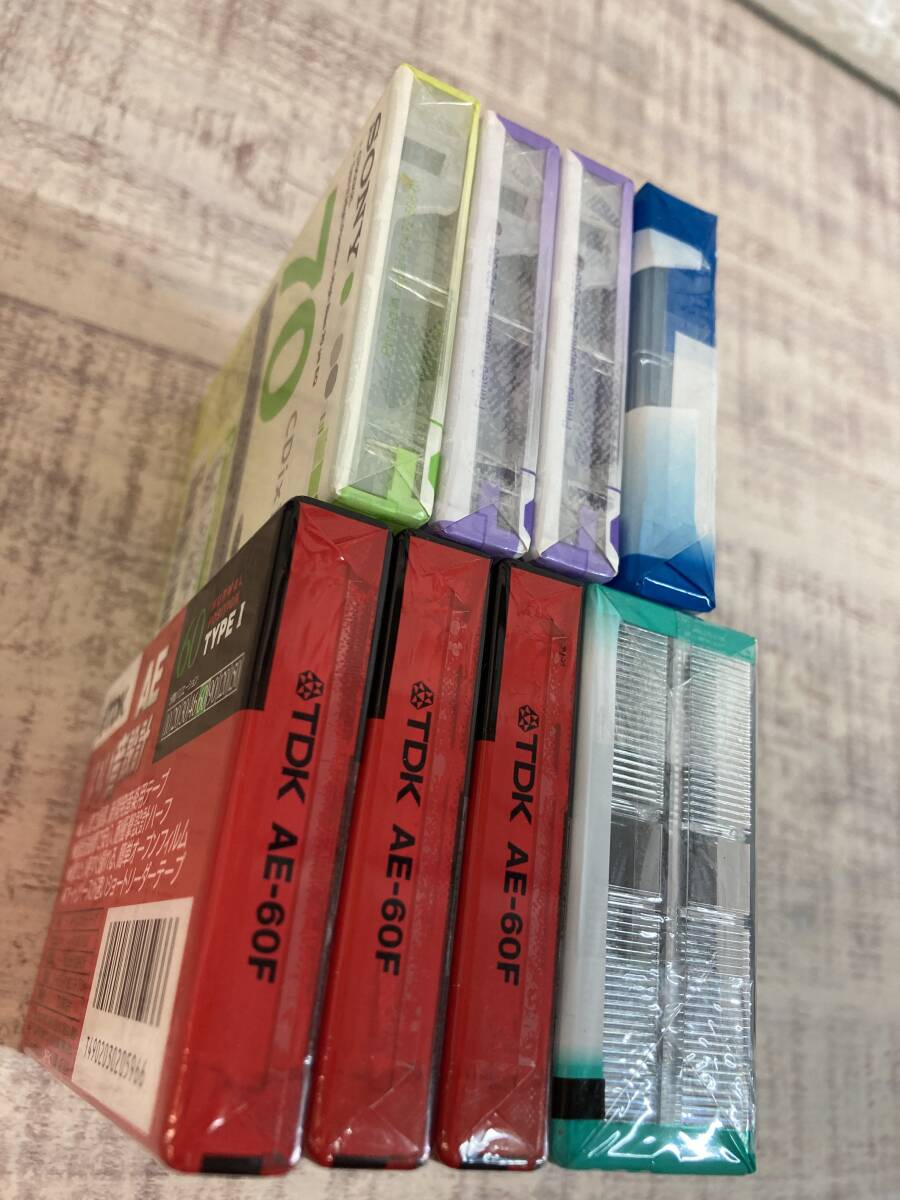 ☆未開封品　カセットテープ9本まとめて!! SONY CDix II ハイポジ×3点　TDK AE NORMAL×3点　komoda×2点　ケイエス×1点_画像8