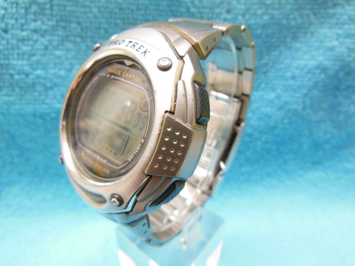 □CASIO　プロトレック　PRO TREK PRW-200TJ ソーラー電波 　ＵＳＥＤ稼働品【送料込み】□_画像4