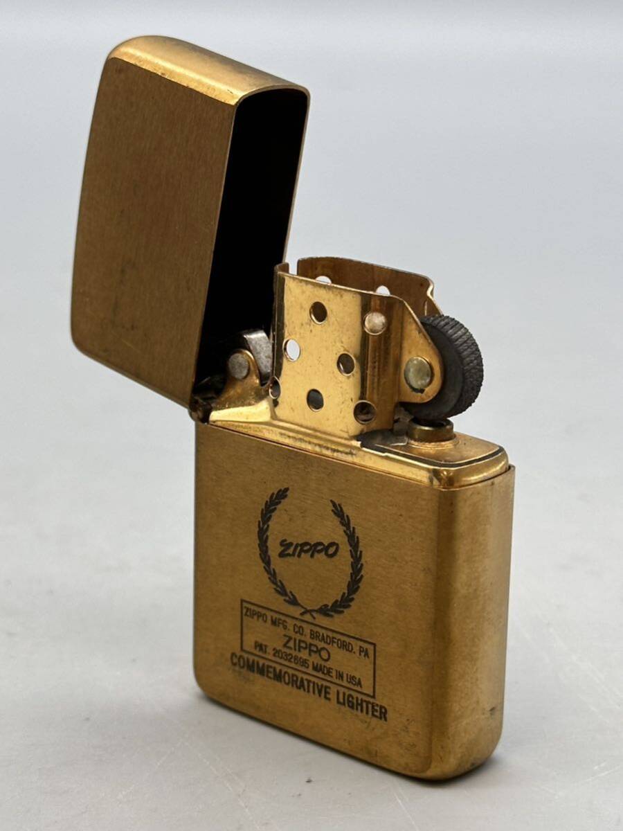 Y05044 ZIPPO ジッポーコメモラティブ1932 1986 オイルライター ヴィンテージ 火花有り 現状品_画像5