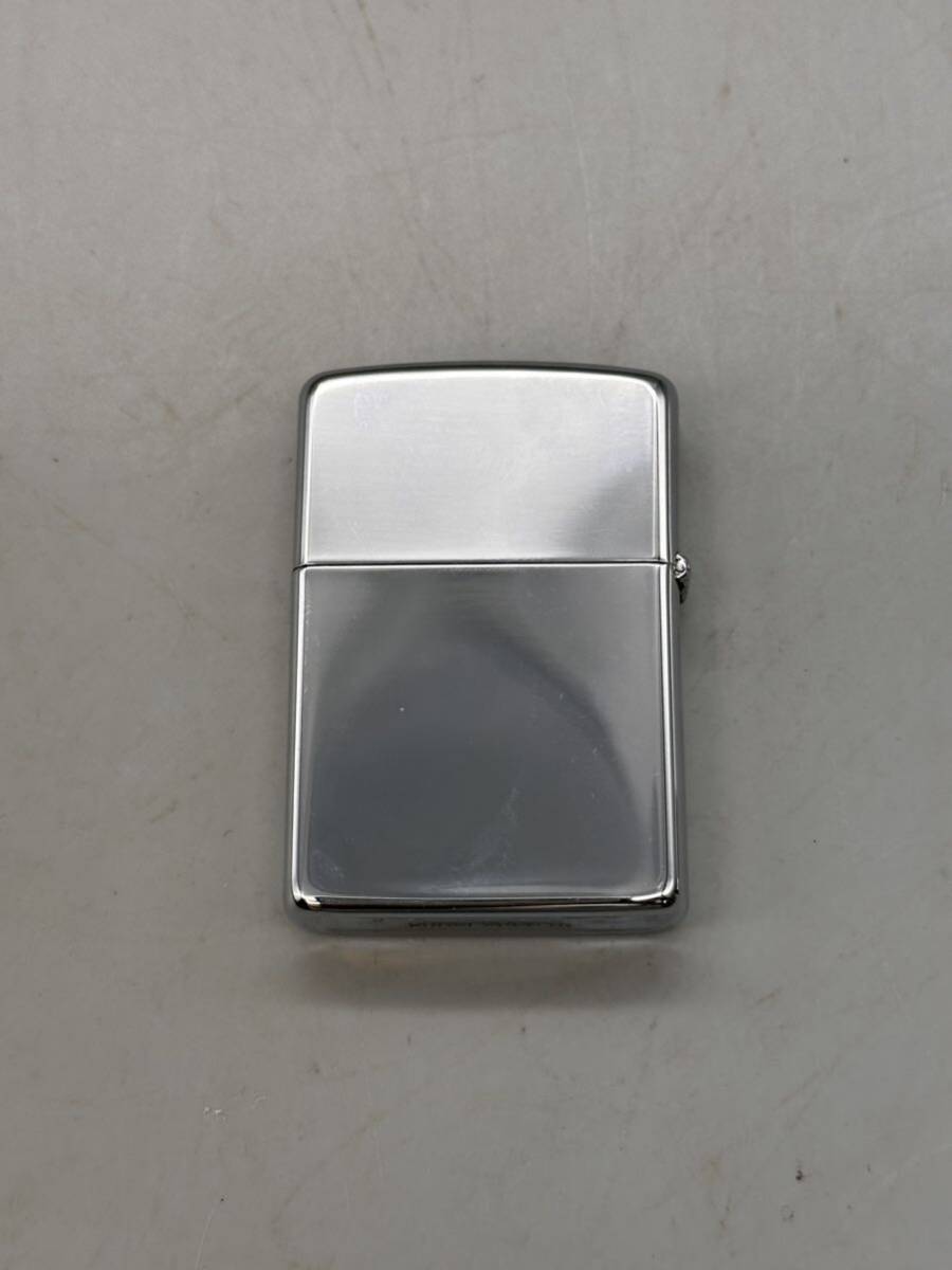 Y05048 ZIPPO ジッポー オイルライター シルバーカラー U.S NAVY 火花有り 現状品_画像3