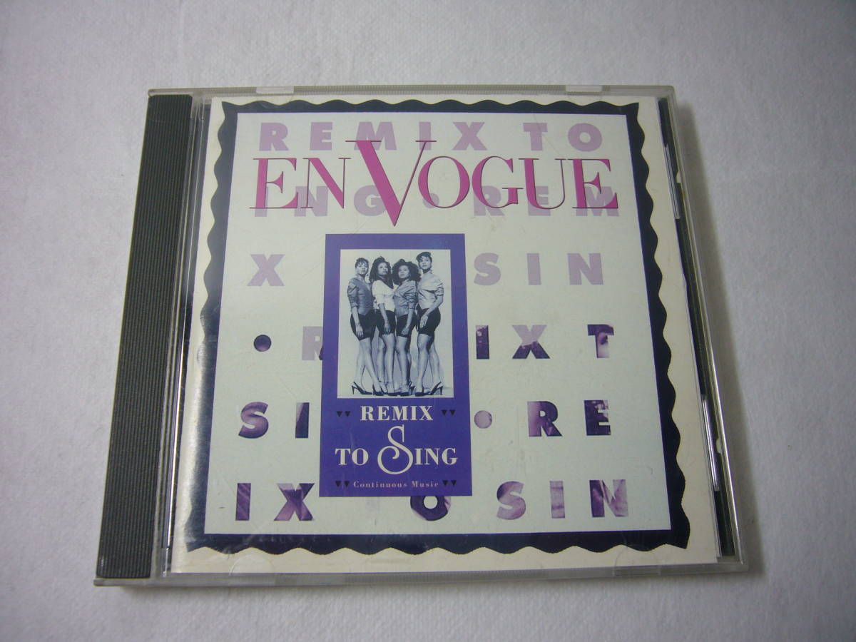 米国現地購入CD 「ENVOGUE」REMIX TO SING
