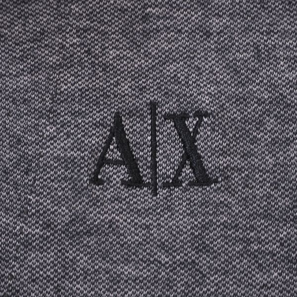 [ прекрасный товар ] Armani Exchange Armani Exchange 4-ZD134 темно-серый рубашка-поло S мужской 