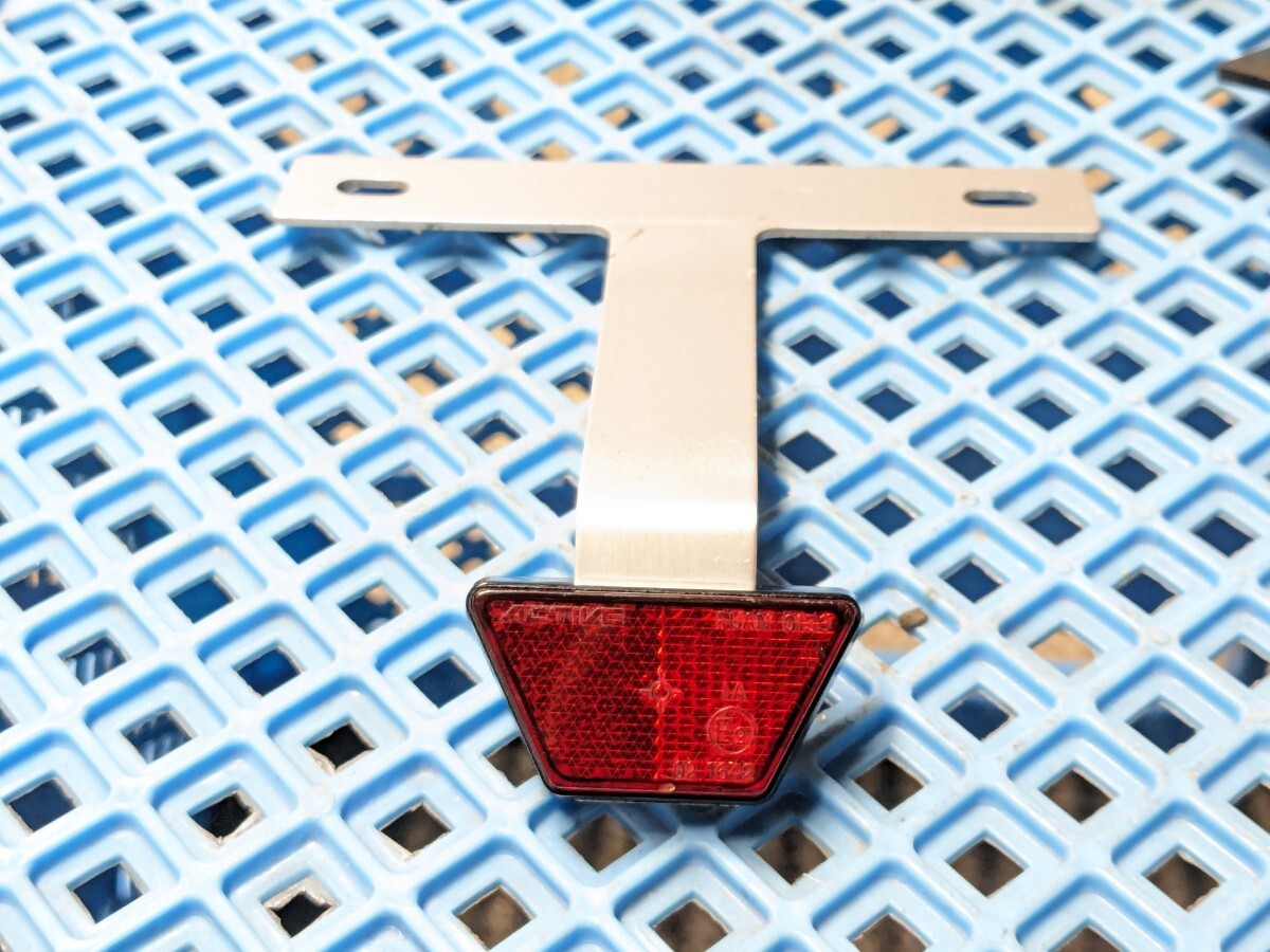 [送料無料]アクティブ製 ZZR1400用フェンダーレスキット LEDナンバー灯 反射板 セット ZX-14 カワサキ Kawasaki ACTIVE