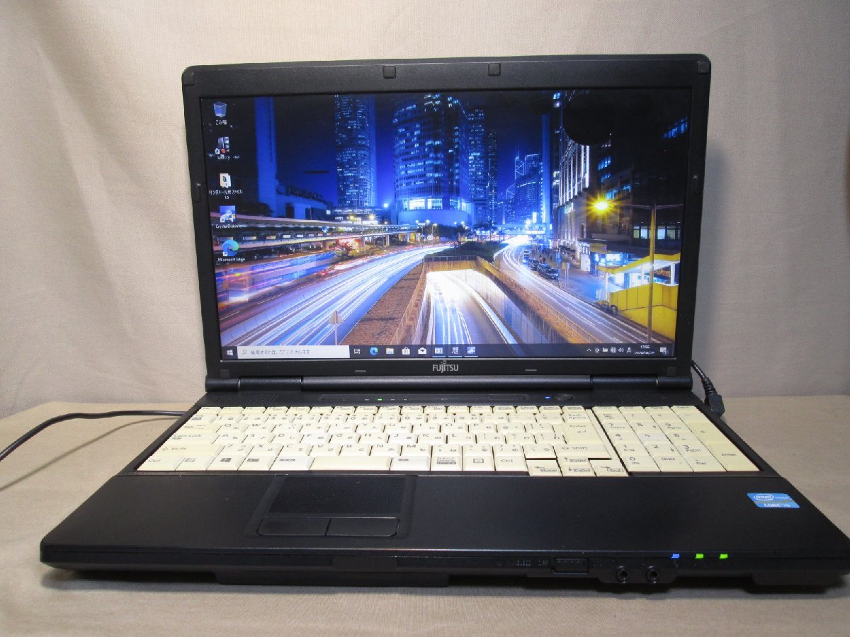 富士通 LIFEBOOK FMVXNGXT2Z【Core i3 3110M】　4GBメモリ　【Windows10 Pro】 Libre Office 充電可 Wi-Fi 長期保証 1円～ [89187]_画像10