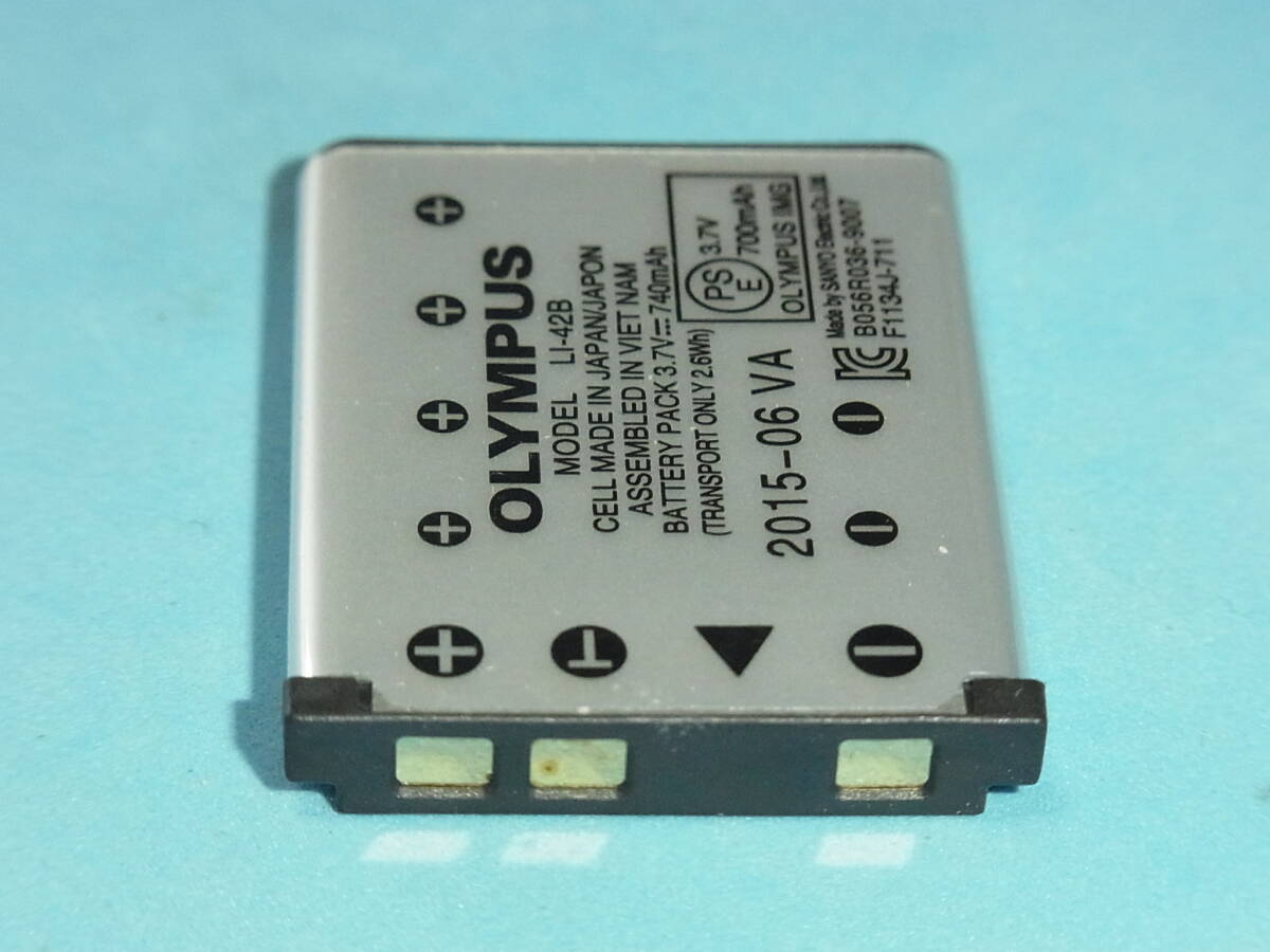 オリンスパ 未使用品 純正バッテリー LI-42B １個 管理746の画像3
