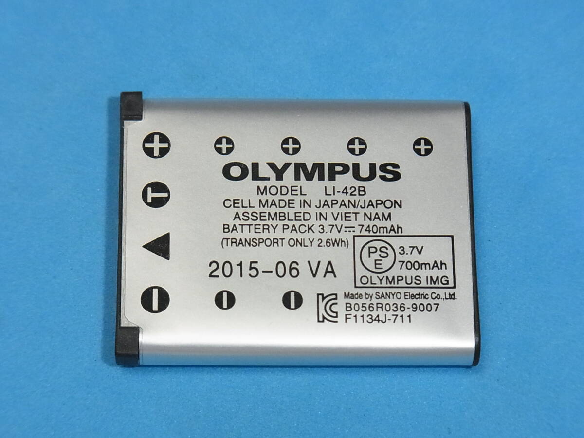 オリンスパ 未使用品 純正バッテリー LI-42B １個 管理746の画像1