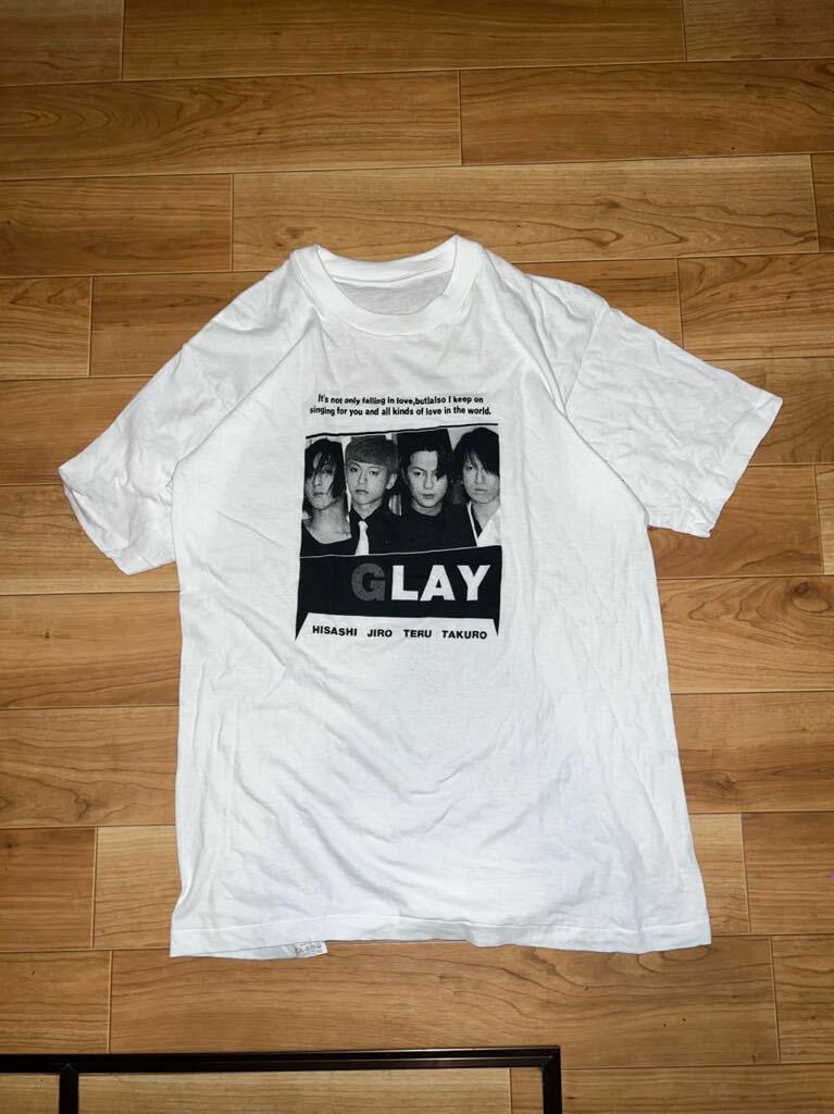 90s 90年代 美品 当時物　GLAY グレイ tシャツ　XJAPAN サザンオールスターズ バンドT vintage old _画像1