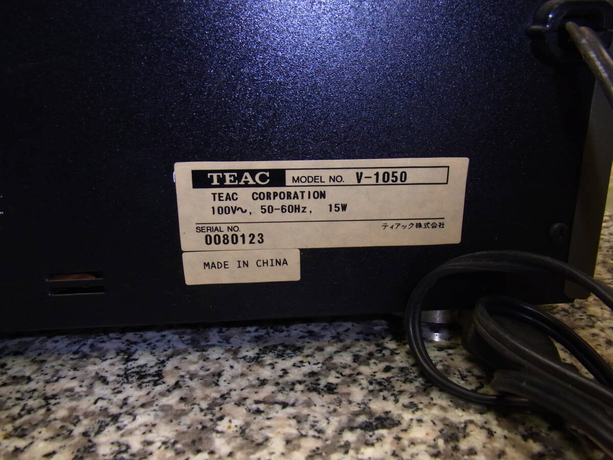 TEAC V-1050　売り切り！_画像9