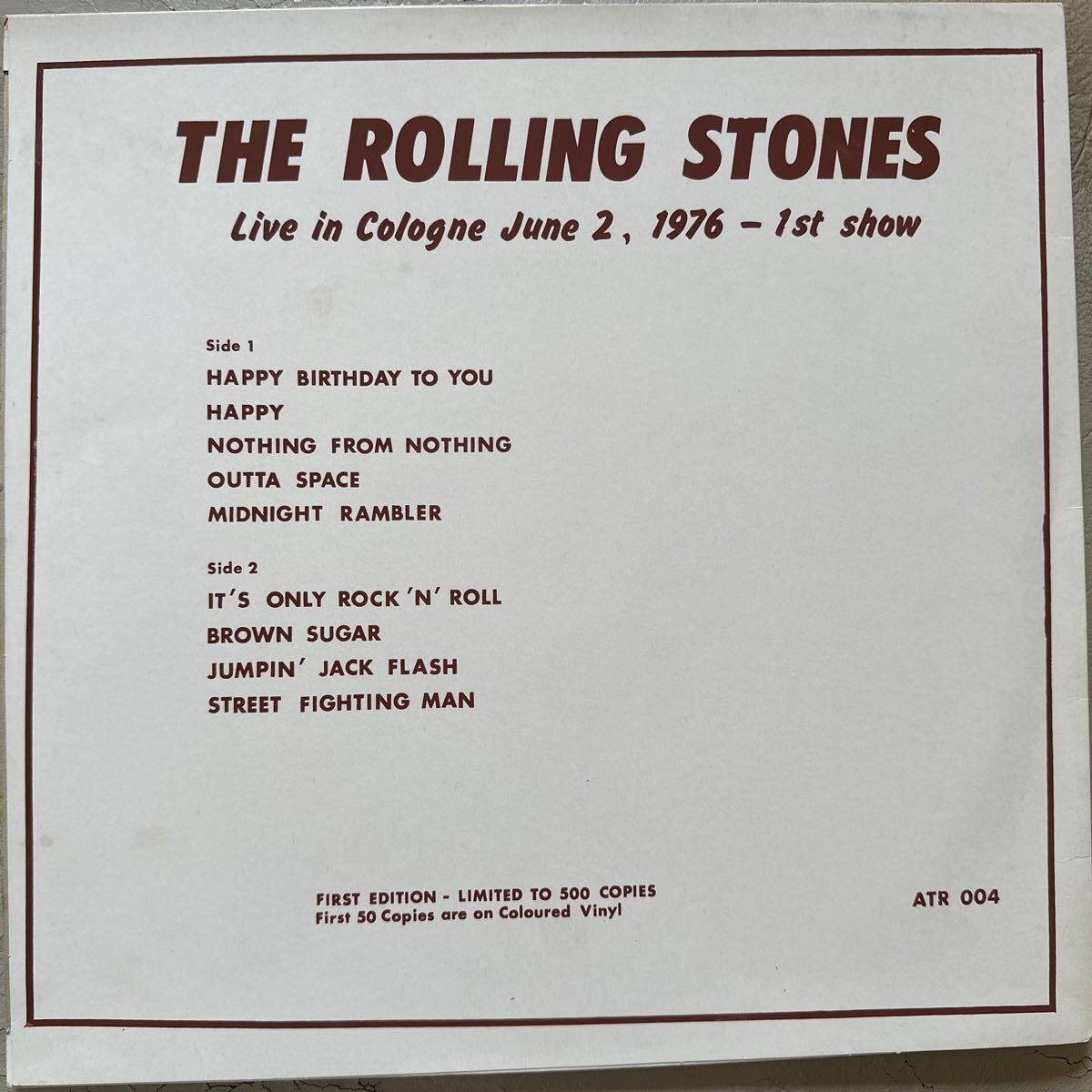 Rolling Stones Eau De Cologne _画像2