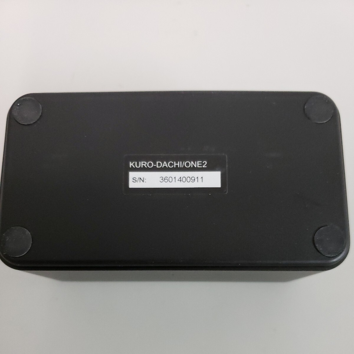 605y0605*. person intention 2.5 type / 3.5 type HDD / SSD stand USB3.2 Gen1 connection 1 Bay do King station KURO-DACHI/ONE2