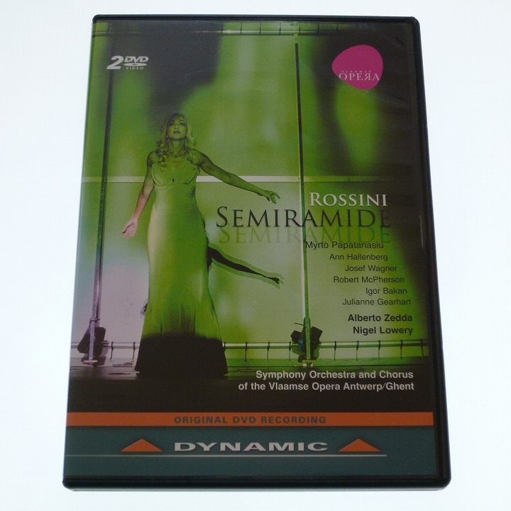 DVD ロッシーニ セミラーミデ Rossini Semiramide フランダース歌劇場 2011年 日本語字幕付き 輸入盤 / 送料込み_画像1