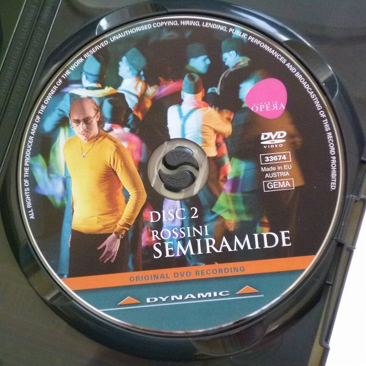 DVD ロッシーニ セミラーミデ Rossini Semiramide フランダース歌劇場 2011年 日本語字幕付き 輸入盤 / 送料込み_画像4