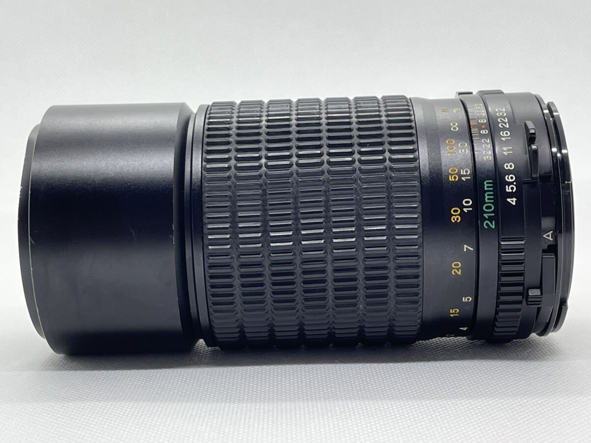 【C 難有品】MAMIYA MAMIYA-SEKOR C 210mm f4 N マミヤ 単焦点 645用マニュアルフォーカスレンズ_画像4