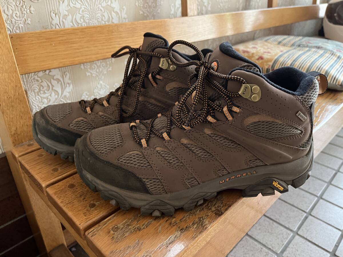 メレル MERRELL MOAB 3 SYNTHETIC MID GORE-TEX WIDE WIDTH モアブ 3 シンセティック ミッド ゴアテックス ワイドワイズ　27㎝_画像2