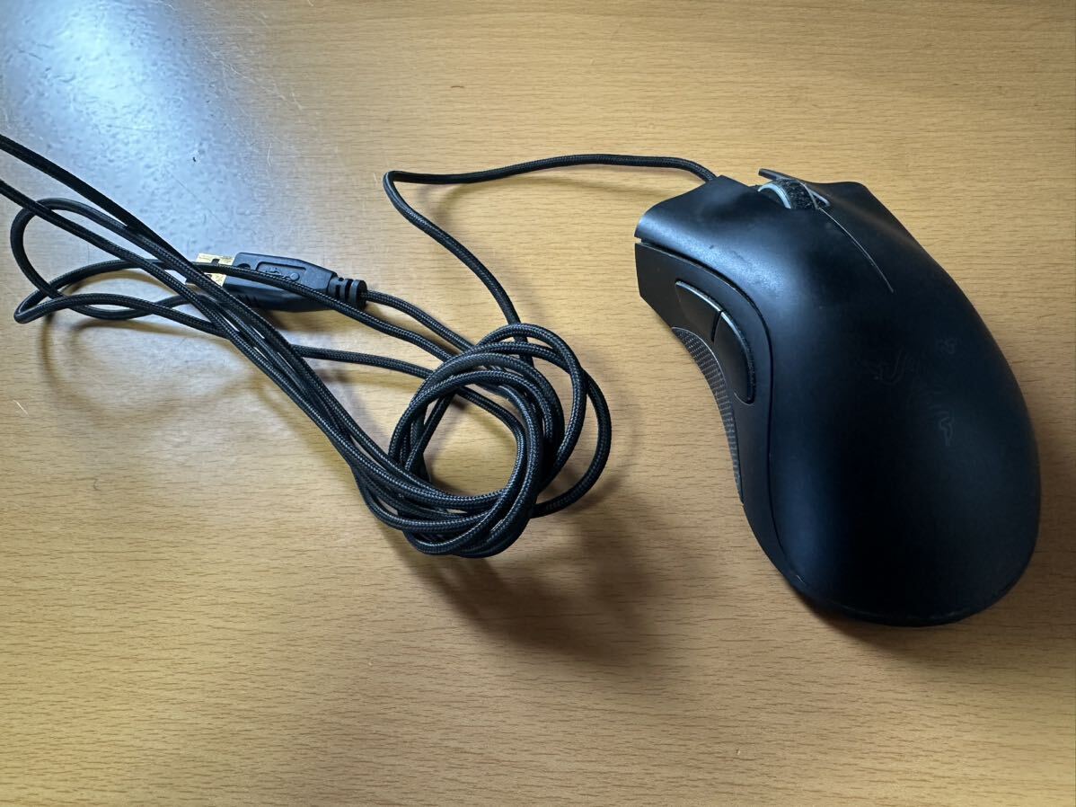 ジャンク　Razer DEATHADDER ブラックエディション　ゲーミング マウス _画像1