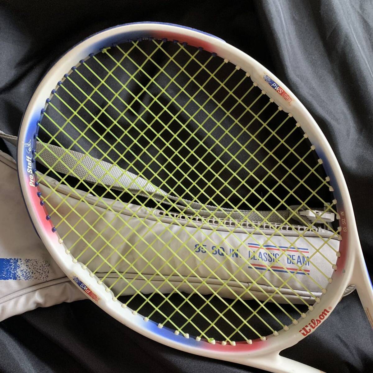wilson pro staff Steffi Graf 85 【美品/G3】 White Graf ホワイトグラフ ウィルソン プロスタッフ シュテフィグラフ テニスラケットの画像4