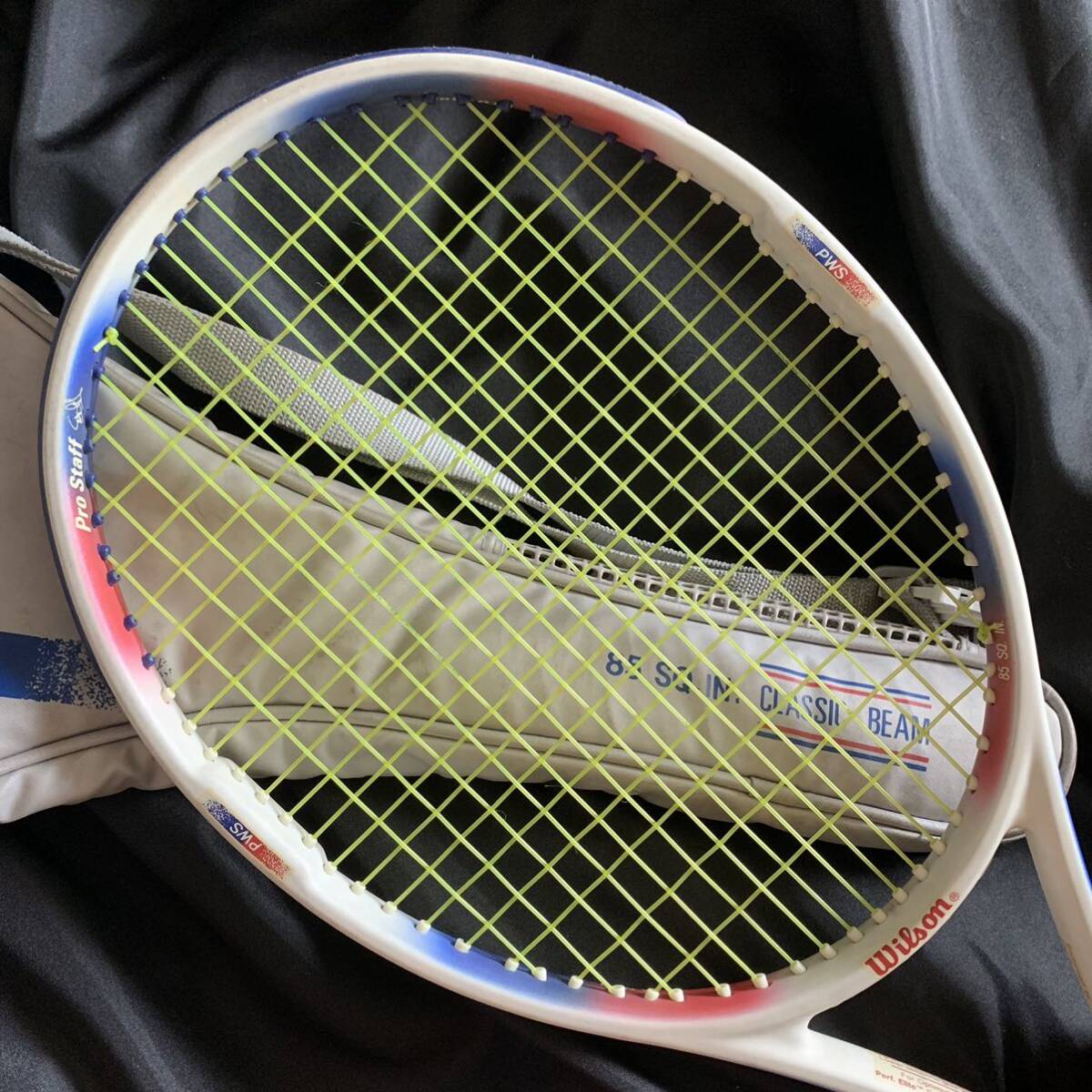 wilson pro staff Steffi Graf 85 【美品/G3】 White Graf ホワイトグラフ ウィルソン プロスタッフ シュテフィグラフ テニスラケットの画像3