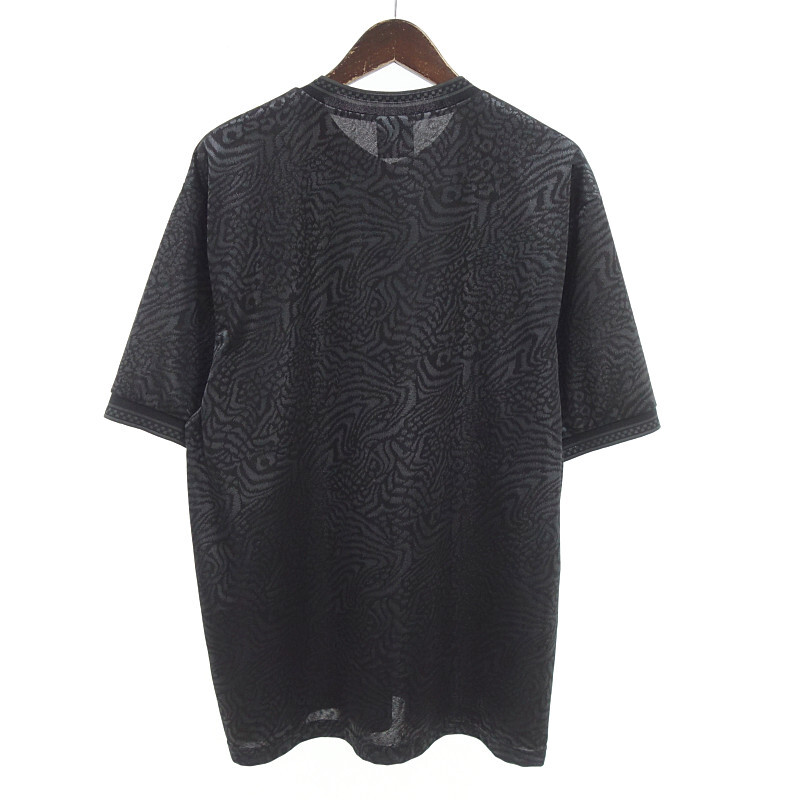 SUPREME × Umbro 23SS Jacquard Animal Print Tシャツ ブラック メンズXLの画像2