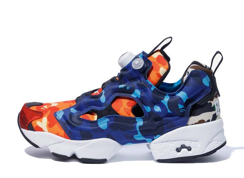 A BATHING APE × Reebok Instapump Fury OG &quot;Multi Color&quot; 26cm Q47370