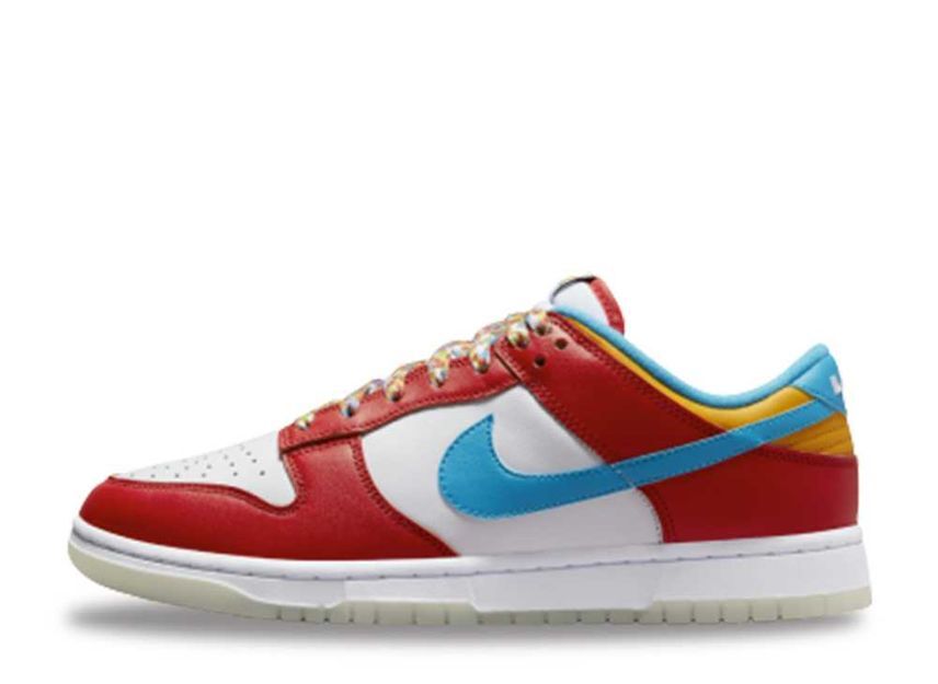 FRUiTY PEBBLES Nike Dunk Low QS "Habanero Red/Dark Sulfur/Laser Blue" 27.5cm DH8009-600_画像1