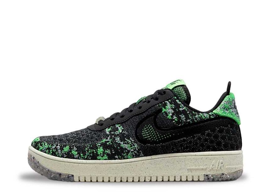 Nike Air Force 1 Low Crater Flyknit "Black Volt" 29cm DM0590-002_画像1