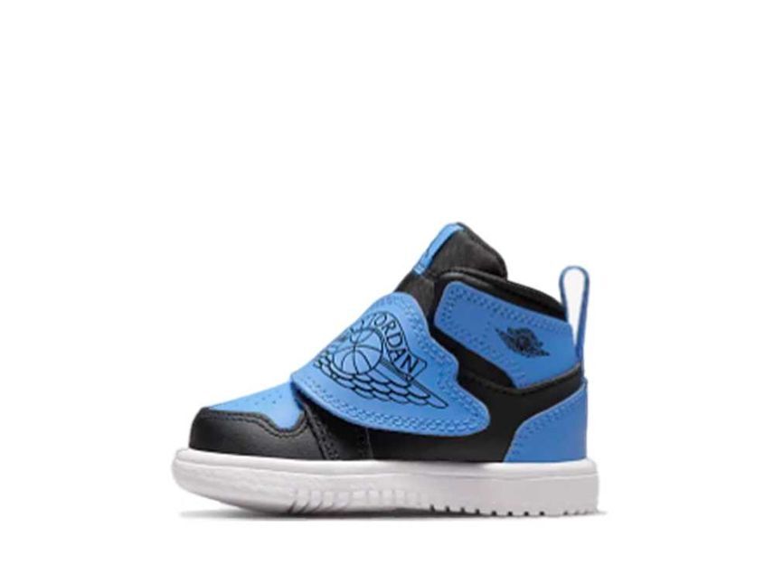 Nike TD Sky Jordan 1 &quot;Black/White/University Blue&quot; 8cm BQ7196-041