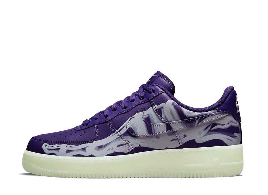 Nike Air Force 1 "Purple Skeleton" 23.5cm CU8067-500_画像1